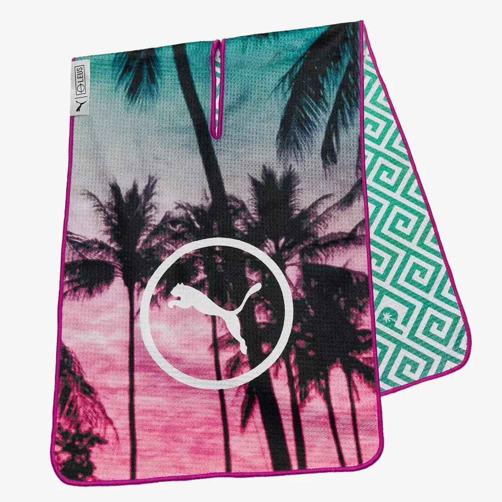 Puma x PTC Palm Trees Tour Microfiber Golf Towel - 39